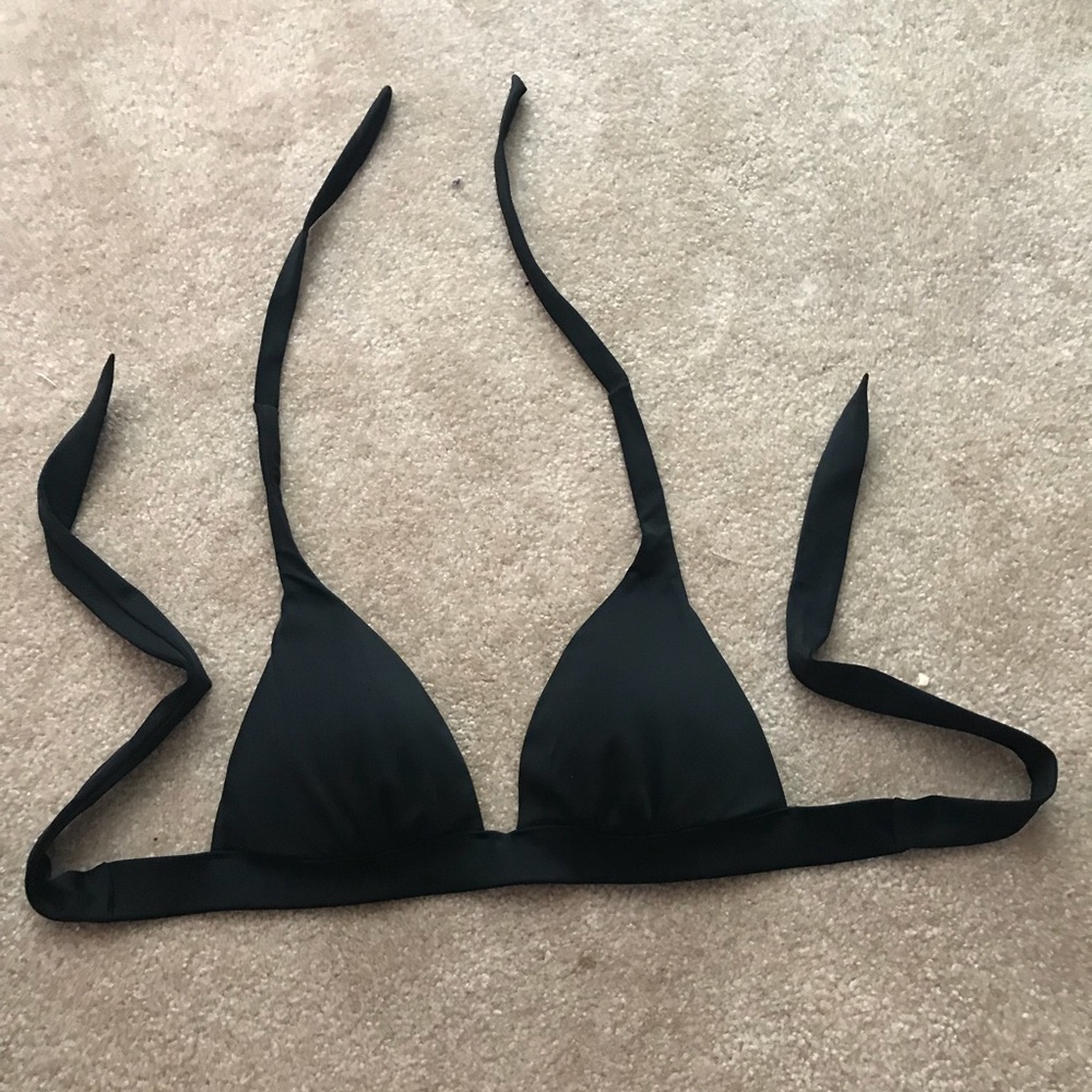 Victoria secret black push up bathing suit
